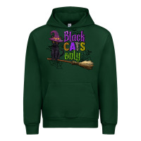 Forest Green black cats only Urban Hoodie - CowGirlArtShop