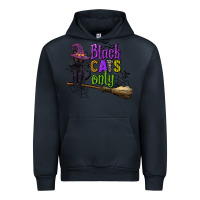 Navy black cats only Urban Hoodie - CowGirlArtShop