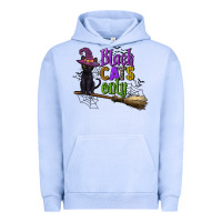 Pigment Grape Ice black cats only Urban Hoodie - CowGirlArtShop