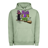 Pigment Oil Green black cats only Urban Hoodie - CowGirlArtShop
