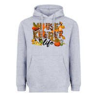 Heather Grey Housekeeper life fall Heavyweight Hoodie - LillyAllenDesigns