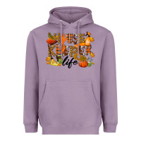 Lavender Housekeeper life fall Heavyweight Hoodie - LillyAllenDesigns