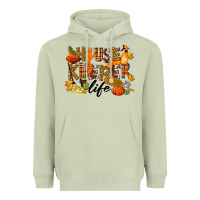 Matcha Housekeeper life fall Heavyweight Hoodie - LillyAllenDesigns