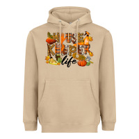 Mushroom Housekeeper life fall Heavyweight Hoodie - LillyAllenDesigns