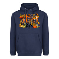 Navy Housekeeper life fall Heavyweight Hoodie - LillyAllenDesigns