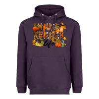 Plum Housekeeper life fall Heavyweight Hoodie - LillyAllenDesigns