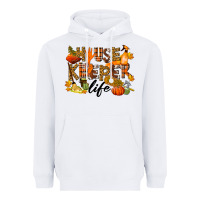 White Housekeeper life fall Heavyweight Hoodie - LillyAllenDesigns