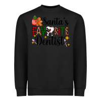 Black santa's favorite dentist Heavyweight Sweatshirt - AdoDesignShop