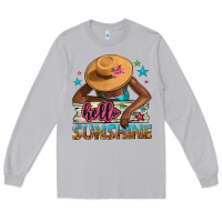 Moon Dust Hello sunshine Long Sleeve Tee - NancyCooperArtShop