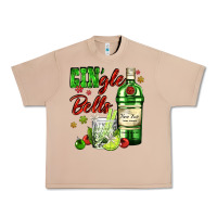 Burro gin`gle bells with bottle and cocktail Urban Heavy Tee - AdoDesignShop