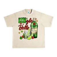 Sandshell gin`gle bells with bottle and cocktail Urban Heavy Tee - AdoDesignShop