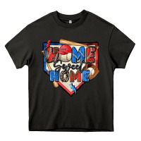 Asphalt home sweet home baseball Heavy Core Tee - Zillion Design Studio