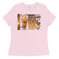 Melanin Coffee Ladies Tee | Teevron