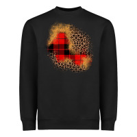 Black christmas patch Heavyweight Sweatshirt - JahusDesignShop