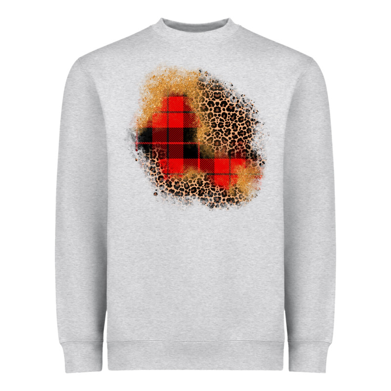 Christmas Patch Heavyweight Sweatshirt by JahusDesignShop | Teevron