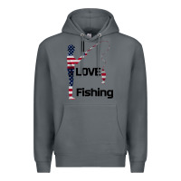 Rock I love fishing Premium Hoodie - Bettercallsaul