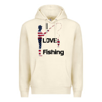 Sandshell I love fishing Premium Hoodie - Bettercallsaul