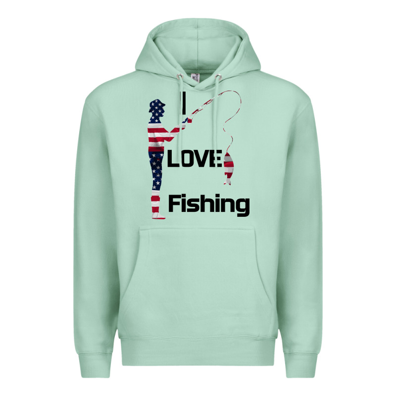 I Love Fishing Premium Hoodie by Bettercallsaul | Teevron