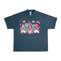 Midnight Navy valentines day gnomes Urban Heavy Tee - Jasminsmagicworld