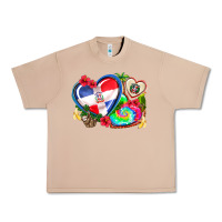 Burro western leopard  dominican republic  hearts Urban Heavy Tee - AdoDesignShop
