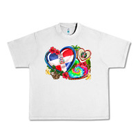 Lunar Rock western leopard  dominican republic  hearts Urban Heavy Tee - AdoDesignShop