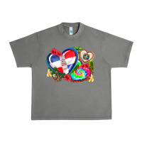 Western Leopard  Dominican Republic  Hearts Urban Heavy Tee | Teevron