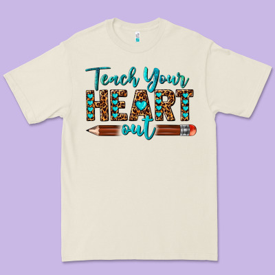 Teach Your Heart Out Premium Tee Designed By Texasbilliewilder