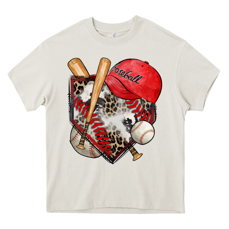 Baseball Home Plate Heavy Core Tee by Zillion Design Studio | Teevron