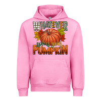 Fuchsia Pink whatever spices your pumpkin Urban Hoodie - CowGirlArtShop