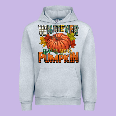 Whatever Spices Your Pumpkin Urban Hoodie Designed By Cowgirlartshop