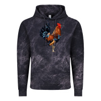 Cloud Black cockerel Vintage Hoodie - JahusDesignShop
