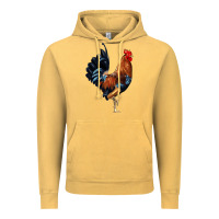 Vintage Mustard cockerel Vintage Hoodie - JahusDesignShop