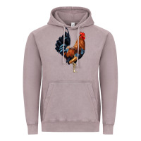 Vintage Zinc cockerel Vintage Hoodie - JahusDesignShop