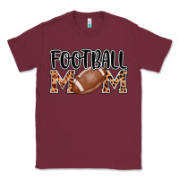 Burgundy football mom Classic Tee - AdoDesignShop