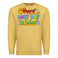 Antique Gold happy last day of school Premium Sweatshirt - Artiststas