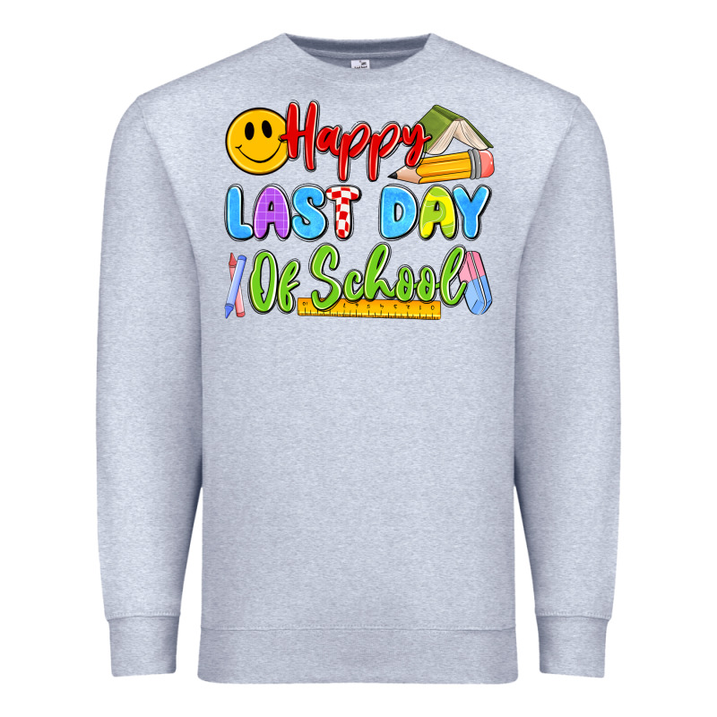 Happy Last Day Of School Premium Sweatshirt by Artiststas | Teevron