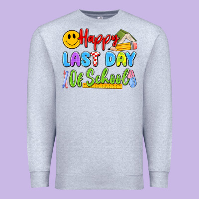 Happy Last Day Of School Premium Sweatshirt Designed By Artiststas