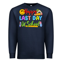 Navy happy last day of school Premium Sweatshirt - Artiststas