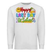 Oatmeal Heather happy last day of school Premium Sweatshirt - Artiststas