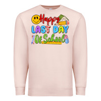 Pale Pink happy last day of school Premium Sweatshirt - Artiststas