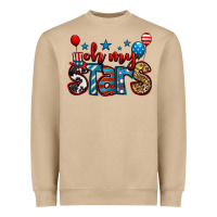 Mushroom oh my stars 4th of july Heavyweight Sweatshirt - Jasminsmagicworld