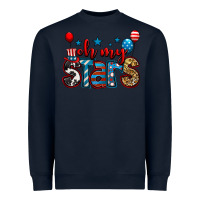 Navy oh my stars 4th of july Heavyweight Sweatshirt - Jasminsmagicworld