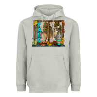 Moon Dust White Tailed Buck Fall Heavyweight Hoodie - LillyAllenDesigns