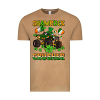 Vintage Camel shamrocks crusher monster truck with shamrocks Vintage Tee - AdoDesignShop