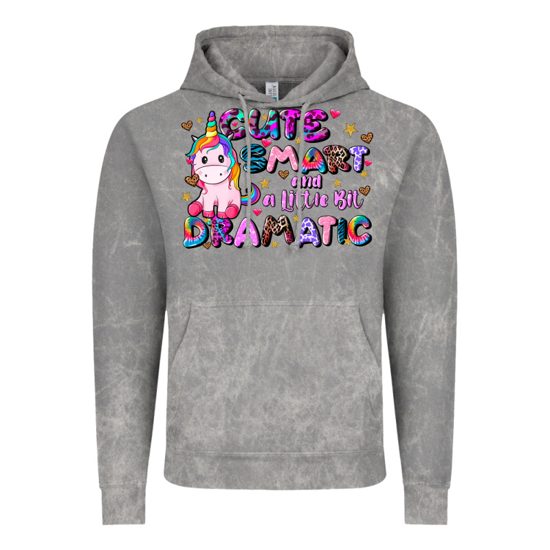 Cute Smart And A Little Bit Dramatic Vintage Hoodie by JahusDesignShop | Teevron