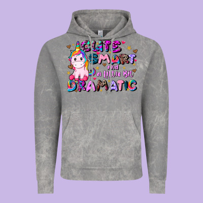 Cute Smart And A Little Bit Dramatic Vintage Hoodie Designed By Jahusdesignshop