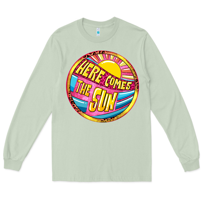 Here Comes The Sun Long Sleeve Tee by NancyCooperArtShop | Teevron
