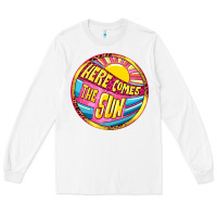 White Here comes the sun Long Sleeve Tee - NancyCooperArtShop