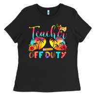 Black teacher off duty Ladies Tee - RanaPortraitStore
