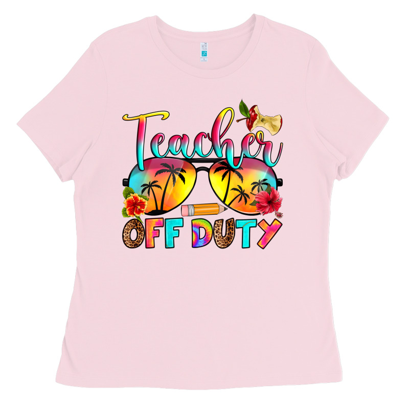 Teacher Off Duty Ladies Tee by RanaPortraitStore | Teevron